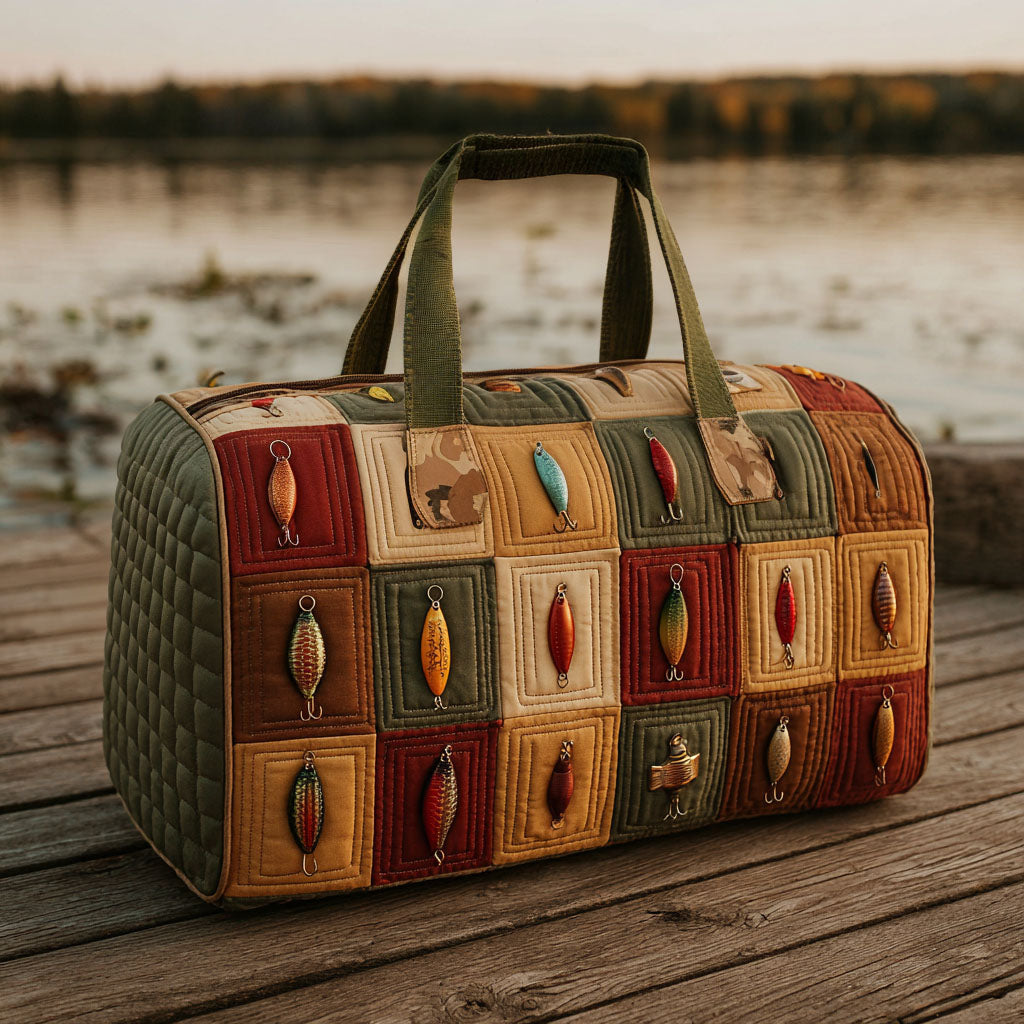 Tackle Box Quilted Duffle Bag Duffle Bag Womens Large Cute Mothers Day Gifts