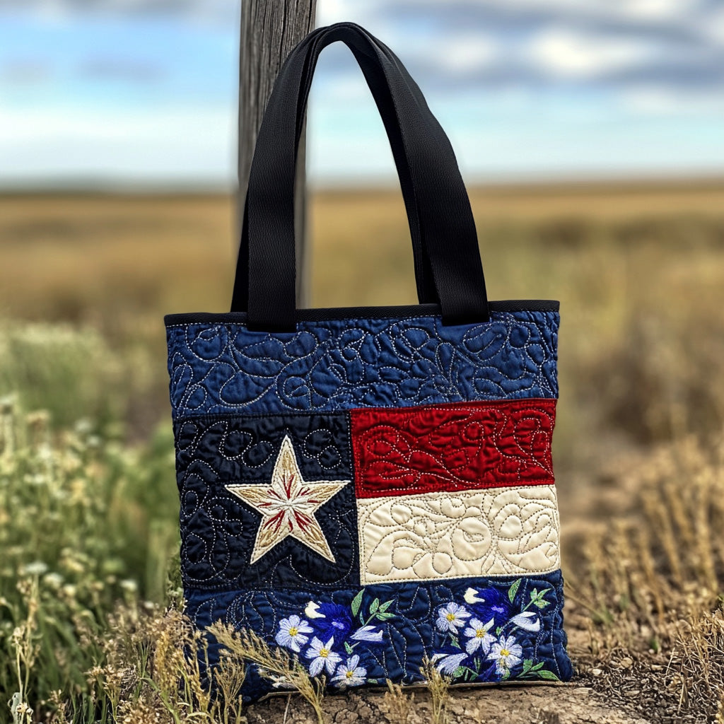 Texas Style Quilted Tote Bag Shoulder Bag Sale Texas Gifts For Women