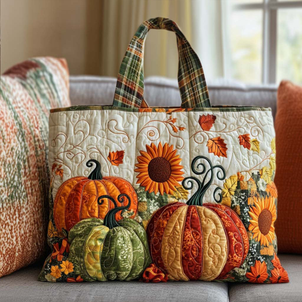 Thankful Days Quilted Tote Bag Shoulder Bags For Women Cute Fall Gifts For Girlfriend