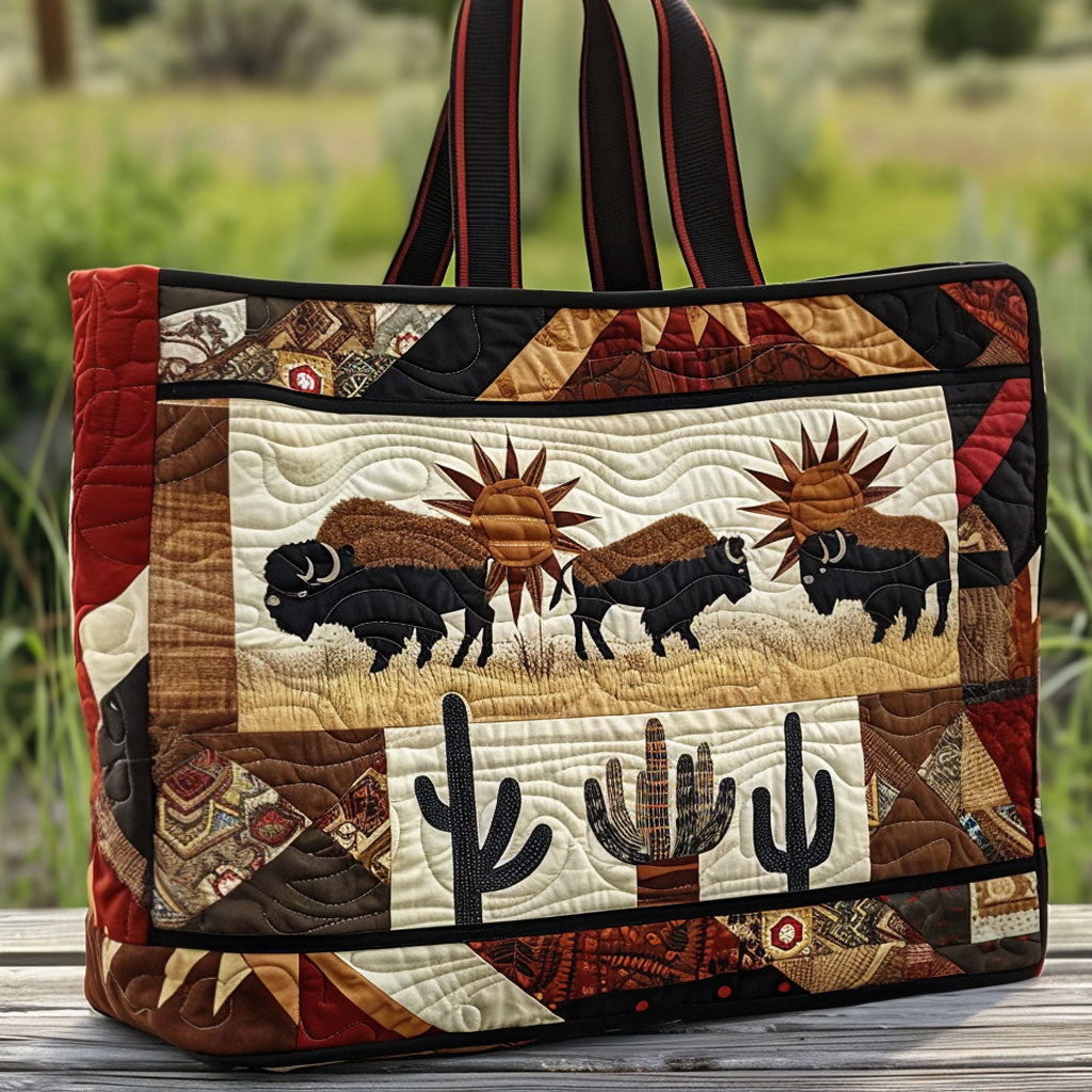 Thunder Plains Quilted Tote Bag Best Totes Cowboys Gifts For Her