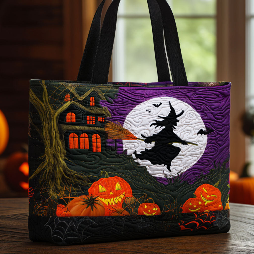 Wicked Whimsy Quilted Tote Bag The Best Tote Halloween Gifts For Adults