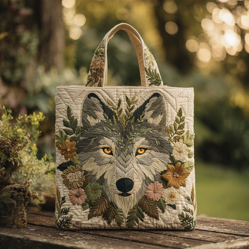 Wild Whisper Quilted Tote Bag Shoulder Bags For Women Gifts For Mothers