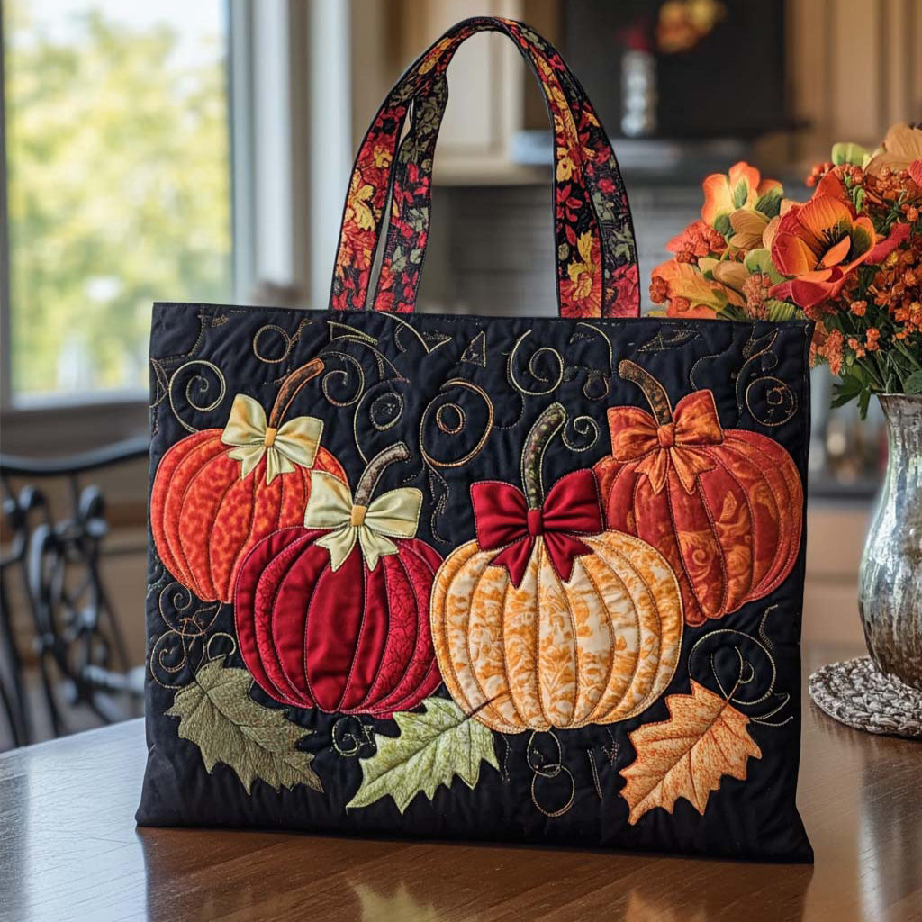 Woodland Whispers Quilted Tote Bag Shoulder Bag Best Autumn Gifts