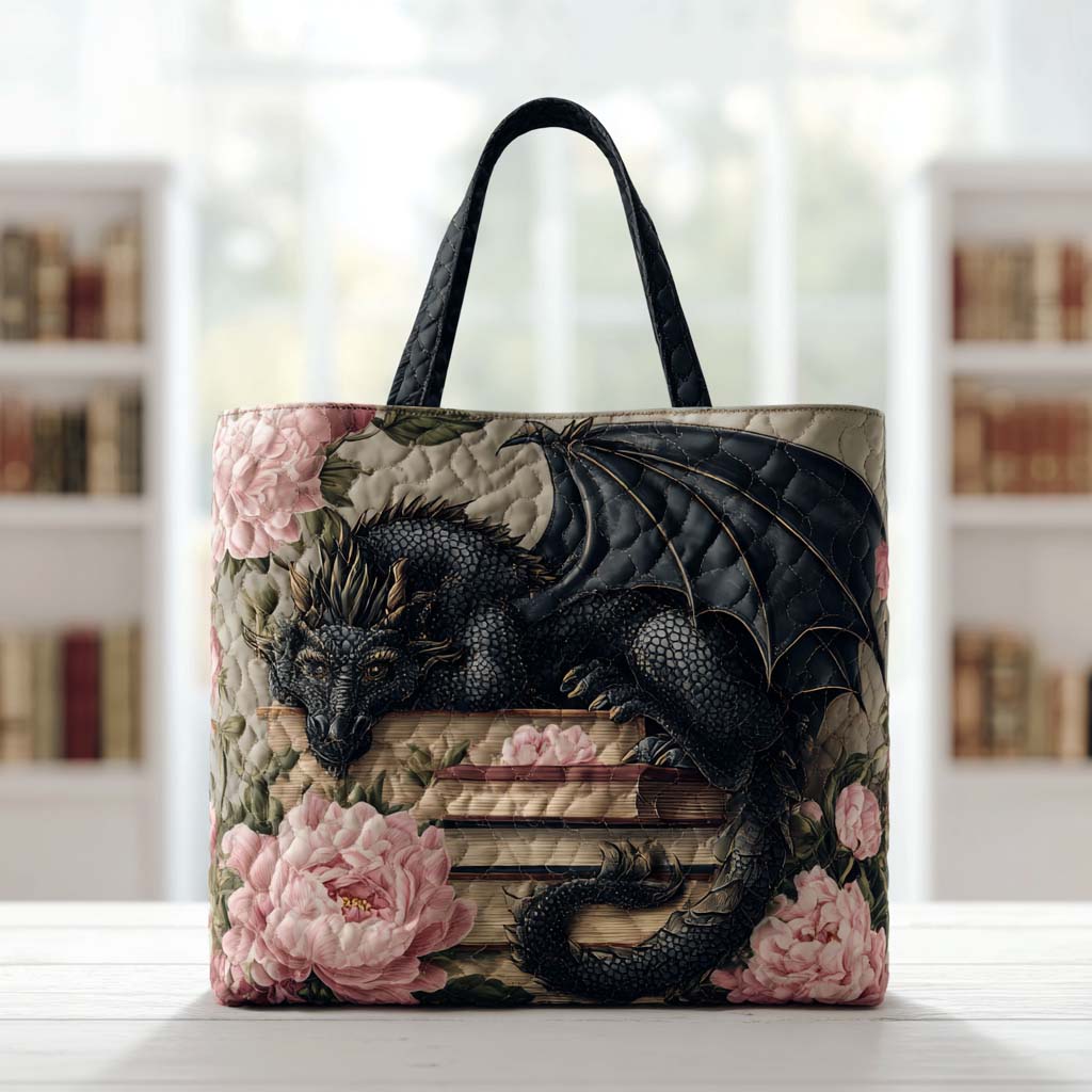 Wyrm Legend Quilted Tote Bag The Best Shoulder Bags The Perfect Tote Bag