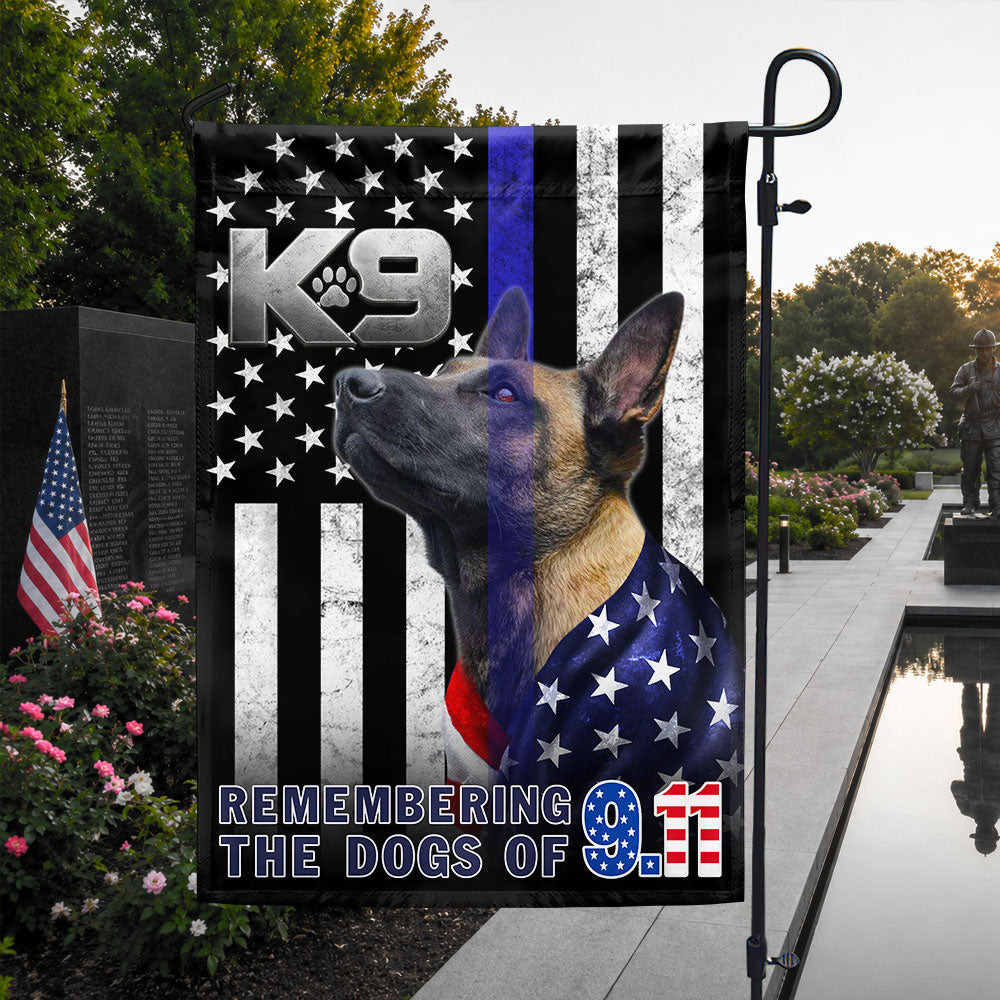 Dog American Flag Remembering The Dogs Of 911 Belgian Malinois US Flag Gift Ideas
