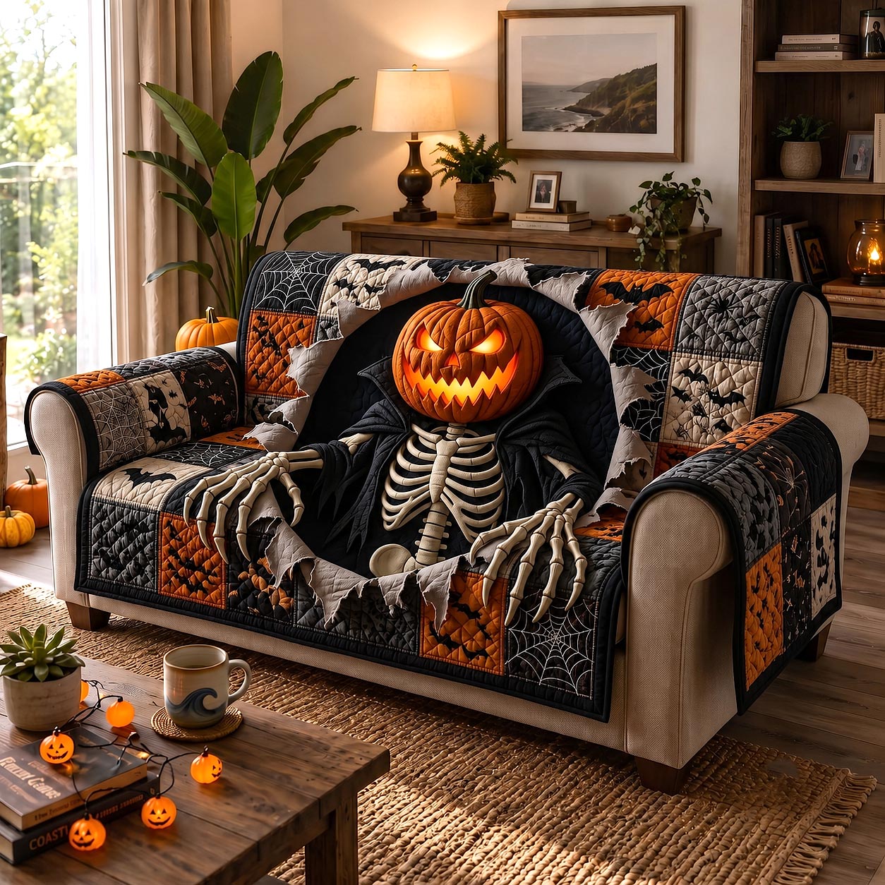 Jack Harvest Quilted Sofa Cover Harvest Charm Couch Cover Home Gifts For Her