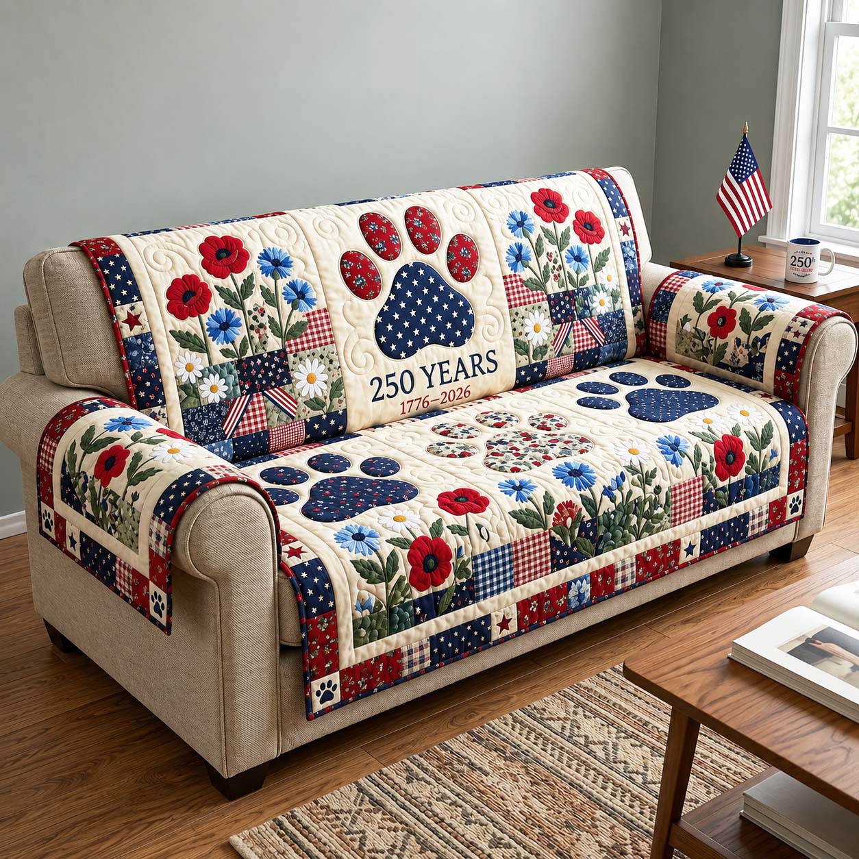 Liberty Bloom Quilted Sofa Cover Liberty Legacy Couch Cover Cool Room Decor