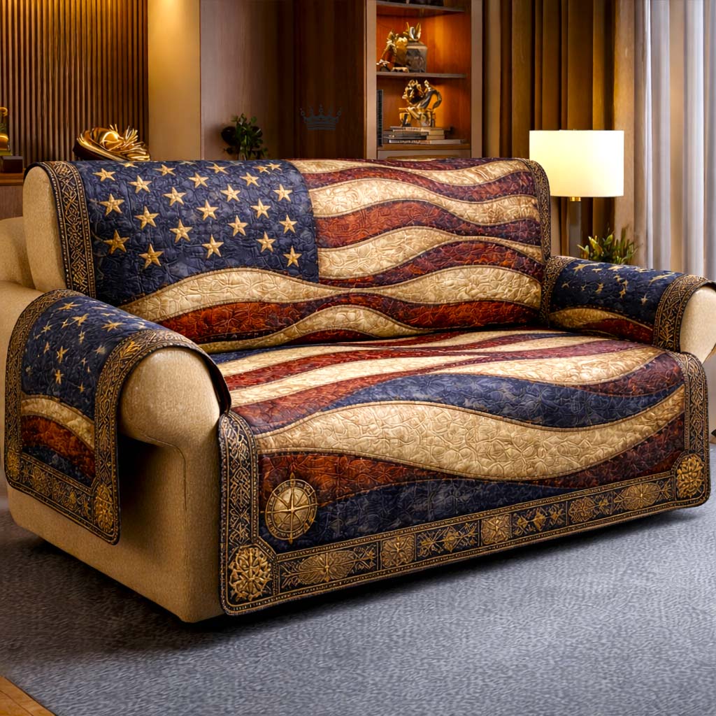 Liberty Colors Quilted Sofa Cover Seasonal Liberty Couch Cover Home Gift For Her