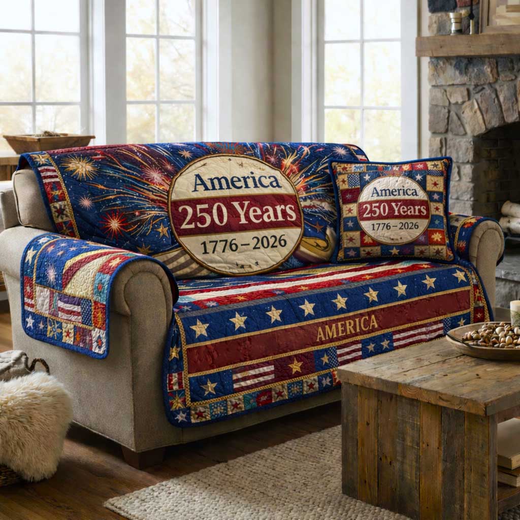 Liberty Tones Quilted Sofa Cover Charming Liberty Couch Cover House Lover Gift Ideas
