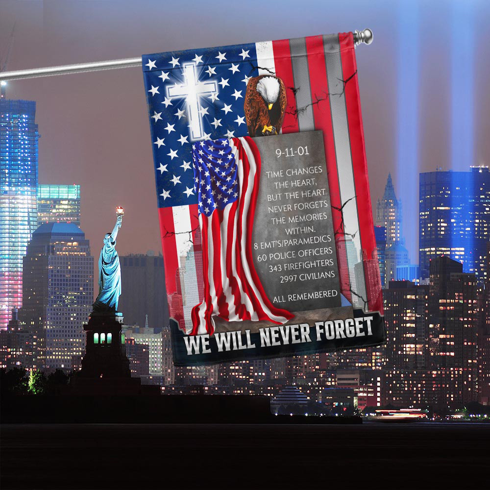 Memorial Day Never Forget 911 Flag September 11 Memorial American Flag Best Gift