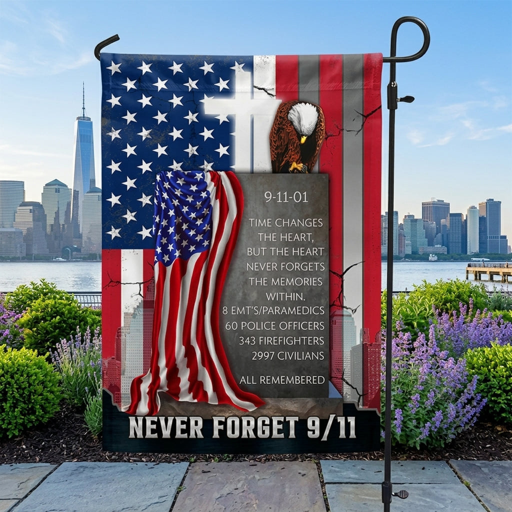 Memorial Day Never Forget 911 Flag September 11 Memorial American Flag Home Decor