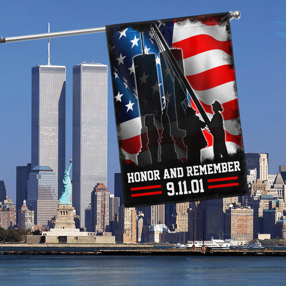 Never Forget 911 Patriot Day Flag Honor And Remember Flag 25 Years Later Memorial Gift