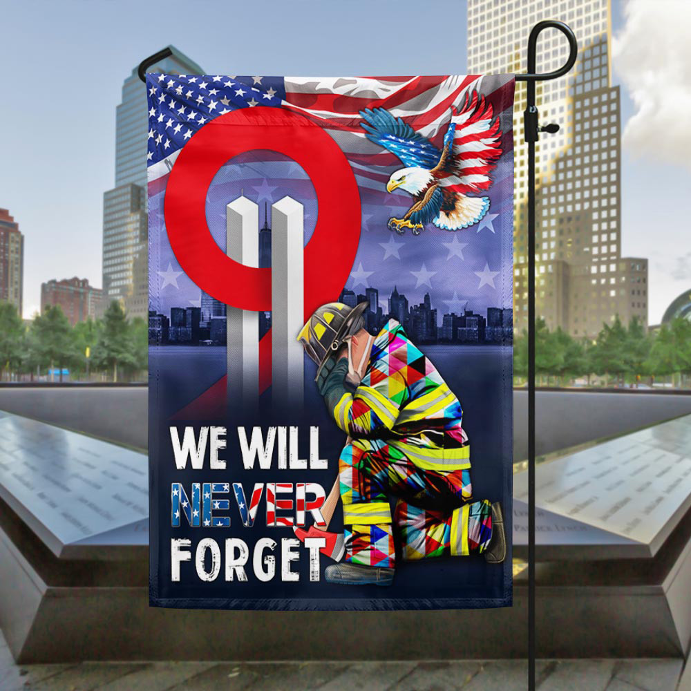 Patriot Day 911 We Will Never Forget Eagle American Flag American Pride Memorial Flag Gift Ideas