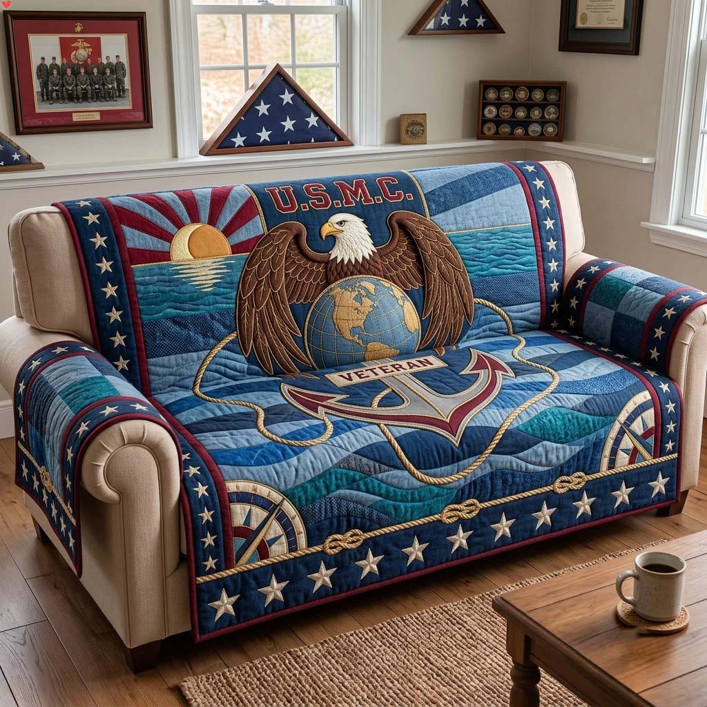 Semper Maritime Legacy Quilted Sofa Cover Maritime Legacy Couch Cover Cute Room Decor Finds