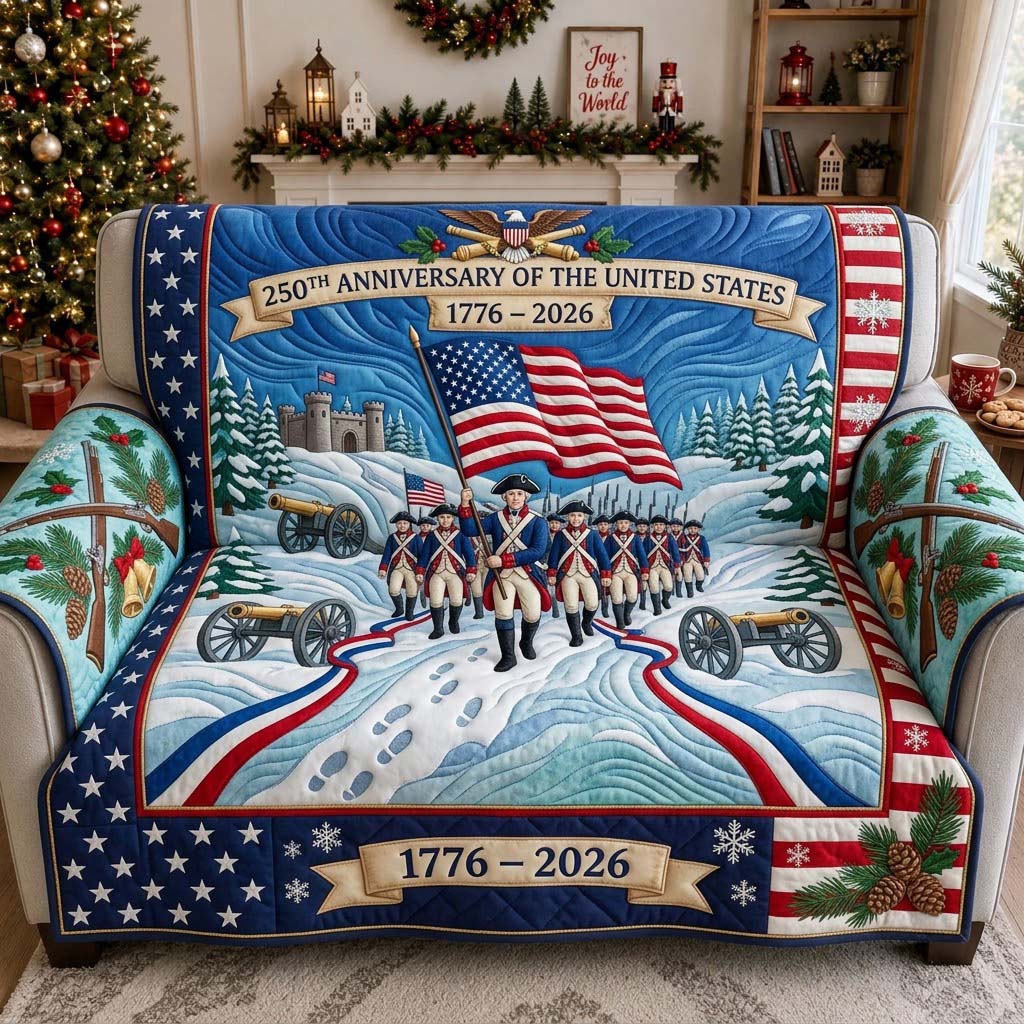 Winter March 250 Quilted Sofa Cover Cozy Style Couch Cover Top Home Decor Gifts