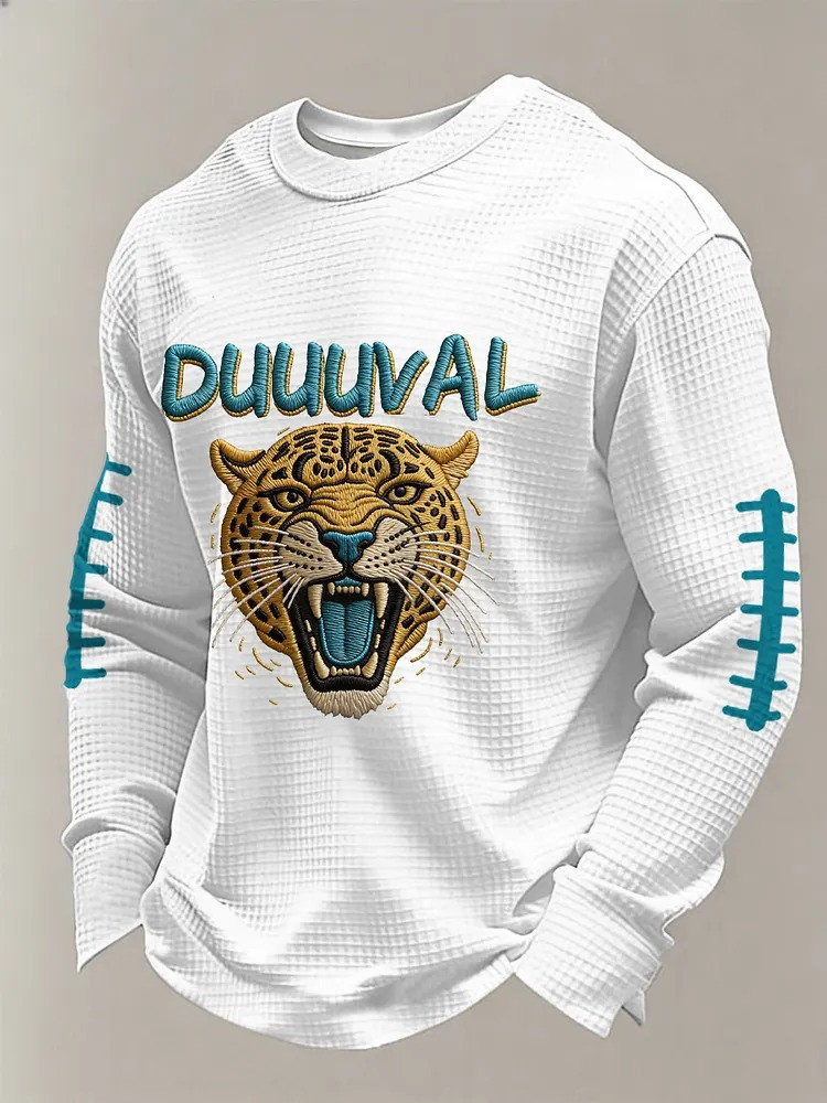 Jacksonville Football Merch DUUUVAL Game Day Long Sleeve Shirt Gift For Him - Image 2
