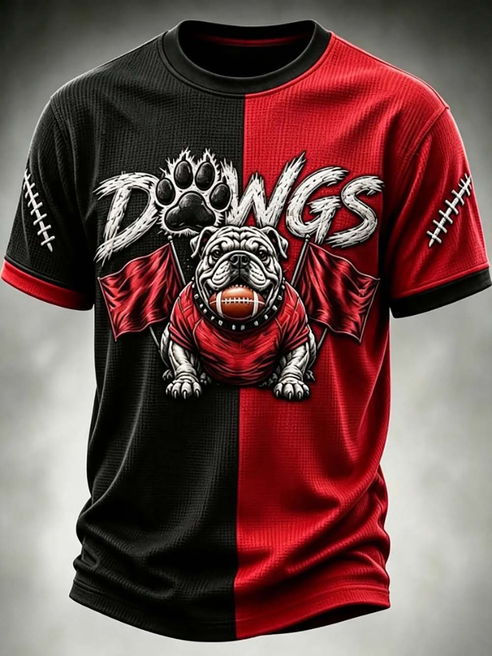 Georgia Football Merch Bulldog Football T-Shirt Game Day Gifts Football Fans Gift Ideas - Image 2