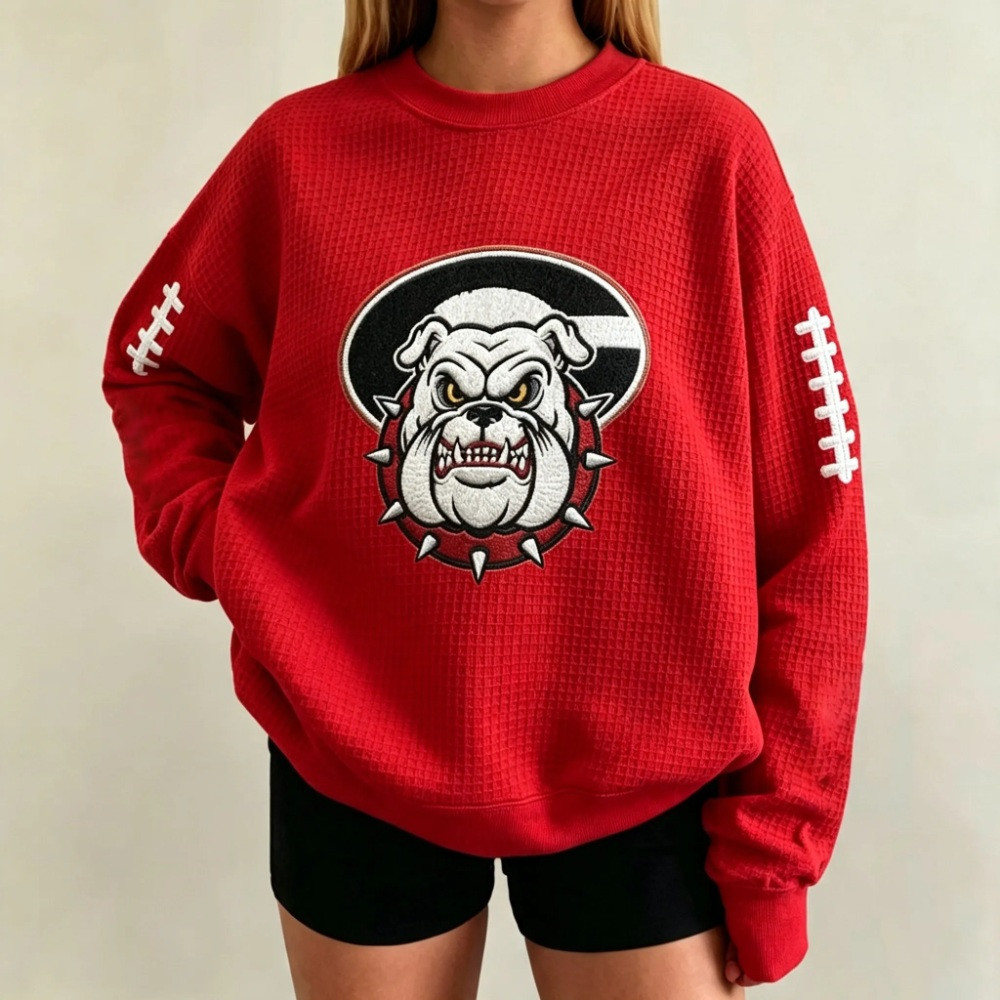 Georgia Football Merch Bulldog Long Sleeve Shirt Game Day Gifts Football Fans Gift Ideas